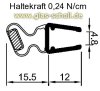 Artikelbild 5 des Artikels “FLEXIBLES Sonder-Magnetprofil 90-180°(2500mm)  6-8mm “