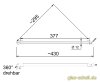 Artikelbild 5 des Artikels “runde Stabilisierungsstange 45° GLAS-WAND 415 mm glanzverchromt (MS7)“