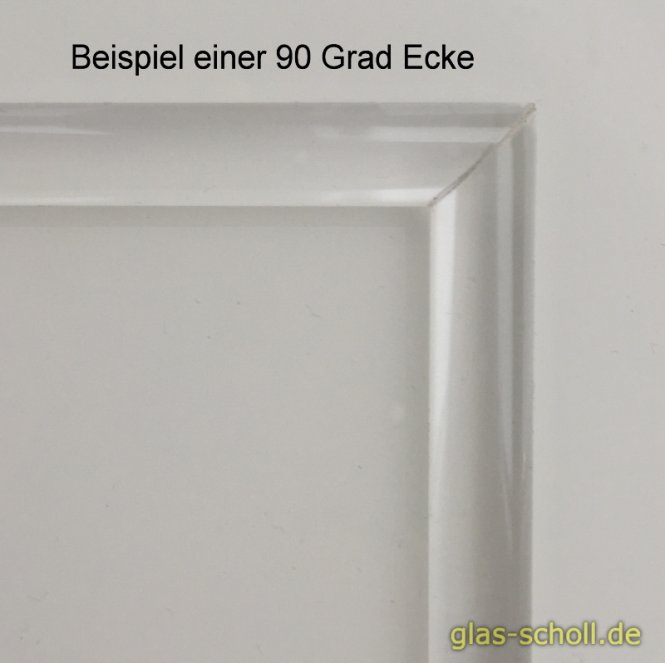 unterer gerader 10mm Acrylstab klar durchsichtig  (2000 mm) Schwallschutz/Duschdichtung 