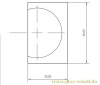 Artikelbild 6 des Artikels “rechteckiger Bloc-Türgriff 28x30x30mm Lochb. 14mm glanzverchromt“