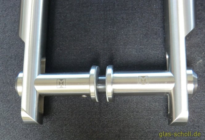 Edelstahl Stangengriff Modell ProTec geschliffen h=425