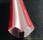 selbstklebende 90 Grad Magnet-Eck-Duschdichtung (2500mm) 8-12mm Glas 