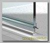 Artikelbild 7 des Artikels “unteres Wasserabweisprofil mit 135° Lippe (1000mm) Duschdichtung für 10-12mm Glas “