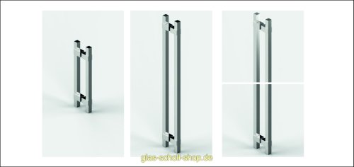 Artikelbild des Artikels “Glastürgriff beidseitig für 6-13,52 mm Glas inn verschiedenen Längen glanzverchromt Länge 320“