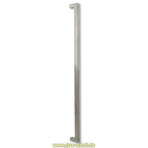 Artikelbild des Artikels “einseitiger Edelstahl Stoßgriff matt, zur geraden Montage  für 8-12 mm Glas “