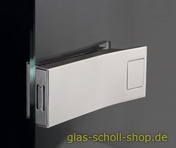 Artikelbild 2 des Artikels “Elektronisches Glastürschloss Smart Entrance, SET mit Türbändern Edelstahloptik gebürstet “
