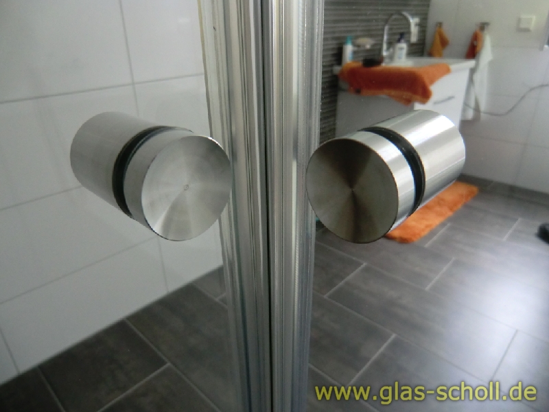 Glas Scholl Webshop, einseitiger verkürzter Türgriff d=30mm für Loch 14mm  Edelstahl