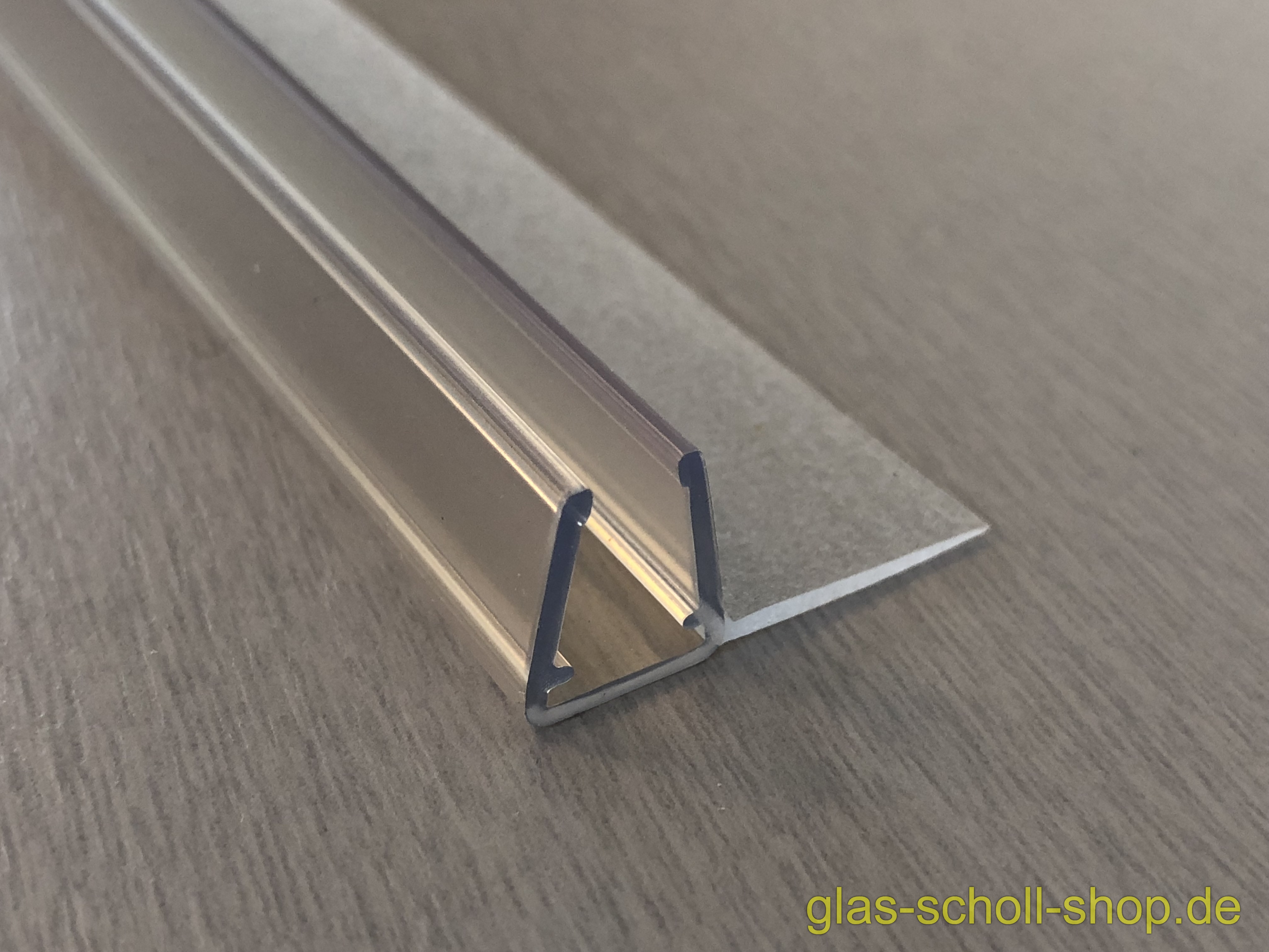Glas Scholl Webshop, Dichtprofil 11mm für Schiebetüren mit Lippe (2500mm)  Duschdichtung 6-8mm Glas -ÜBERLÄNGE