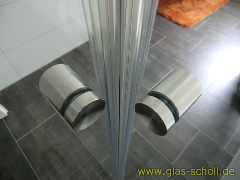 Glas Scholl Webshop, einseitiger verkürzter Türgriff d=30mm für Loch 14mm  Edelstahl